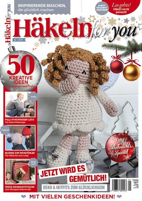 Cover Häkeln for you Ausgabe 1/2018
