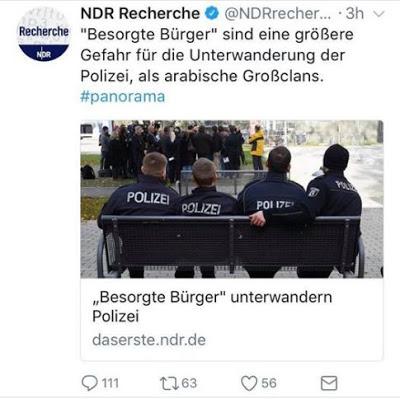 NDR verteidigt Unterwanderung des Öffentlichen Dienstes durch Organisiertes Verbrechen