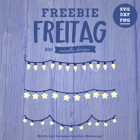 Freebie Freitag mit Lichterketten