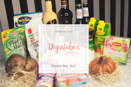 Degustabox - Oktober 2017 - unboxing 