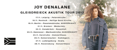 Videopremiere: Joy Denalane – Himmel berühren // + Tourdaten GLEISDREIECK AKUSTIK TOUR 2017