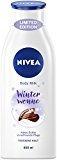 NIVEA 3er Pack Körper Milch, 3 x 400 ml Flasche, Limitierte Winter Edition, Body Milk Winter Wonne