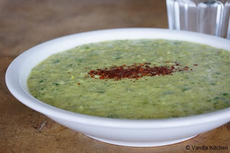 Passend zum Wintereinbruch: Broccoli-Suppe