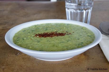 Passend zum Wintereinbruch: Broccoli-Suppe