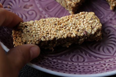 Müsliriegel mit Quinoa - zuckerfrei