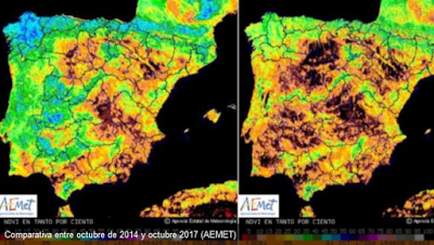3 Jahre Dürre, Spanien entwickelt sich immer mehr zur Wüste