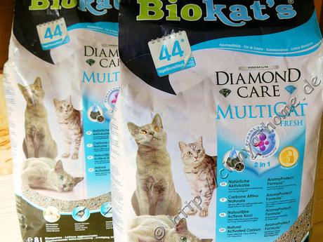 Mit Diamond Care Katzenstreu ist das Katzenklo TipTop #Biokat´s #Katzen #FrBT17
