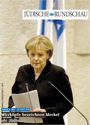 Wirrköpfe bezeichnen Merkel als Jüdin