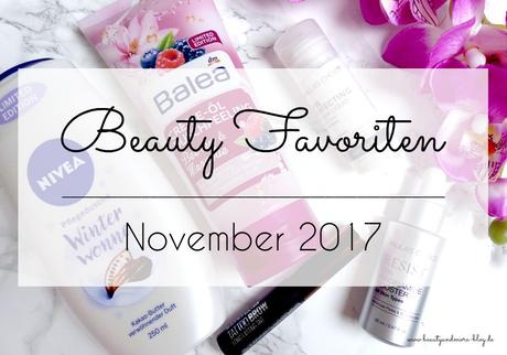 Beauty Favoriten November 2017