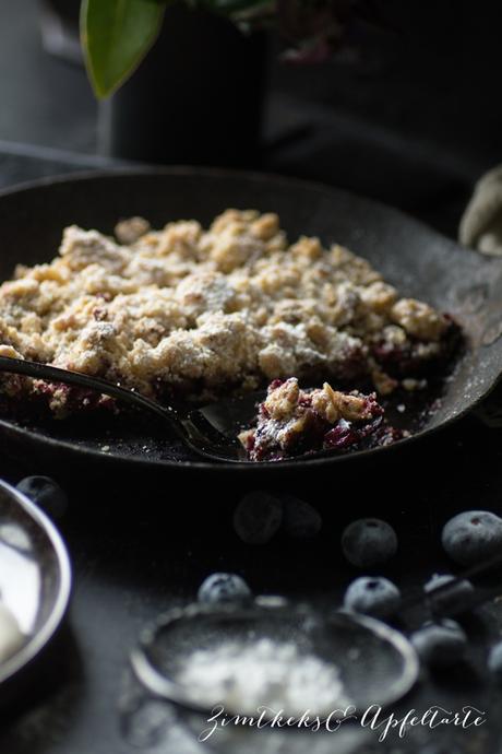 Unterwegs on Blueberry Hills und Blaubeer-Crumble mit Maple Syrup Cream