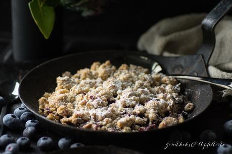 Unterwegs on Blueberry Hills und Blaubeer-Crumble mit Maple Syrup Cream