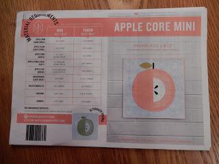 Apple Core Miniquilt