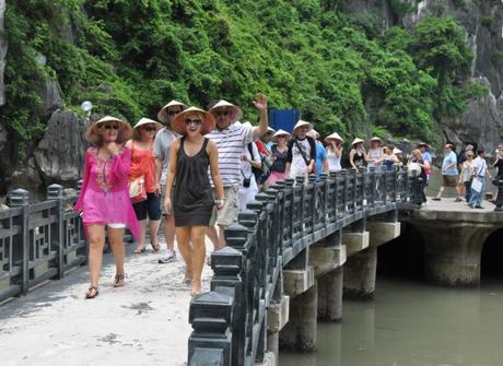 Eindrucksvolle Anzahl der Touristen nach Vietnam im Oktober 2017