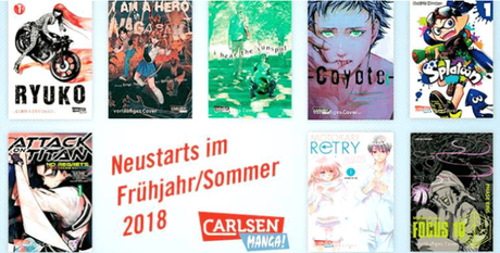 Carlsen Manga gibt Frühjahrs- & Sommerprogramm bekannt