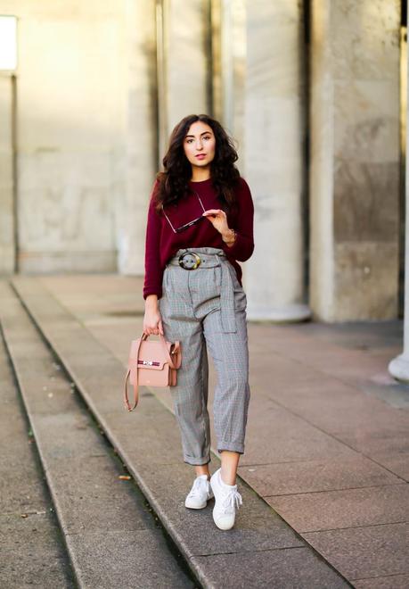 Styling Checkered Trousers