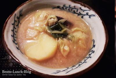 Rezept: Goma Miso Yosenabe (Sesam-Miso-Eintopf) im Reiskocher