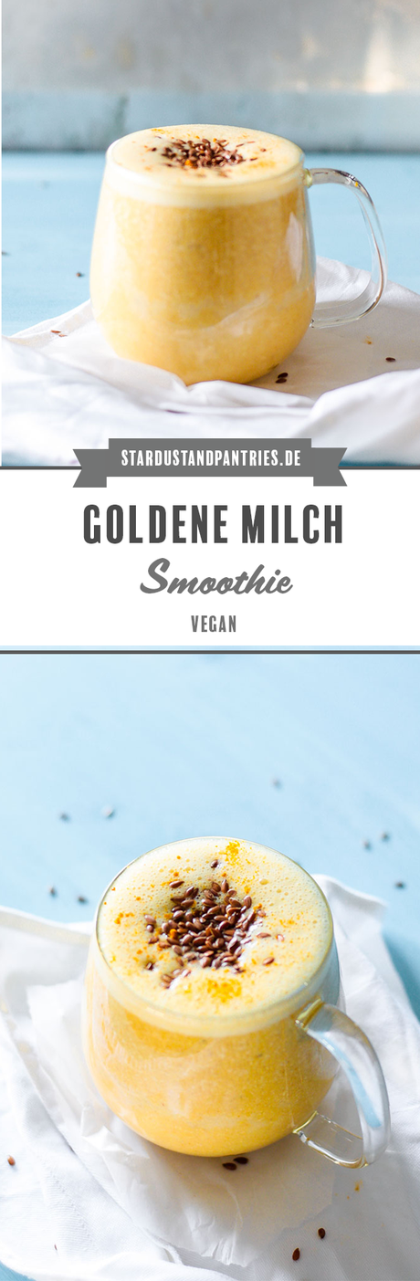 Goldene Milch (Kurkuma Latte) Smoothie