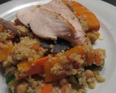 Kürbis-Couscous-Pfanne