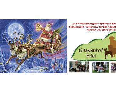 Lord & Michele Angelo 2 Spendenfahrt zum Gnadenhof Eifel für den Adventsbazar