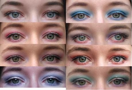 Makeup Revolution Mermaids Forever Palette 32 Ultra Professional Eyeshadows Tragebilder