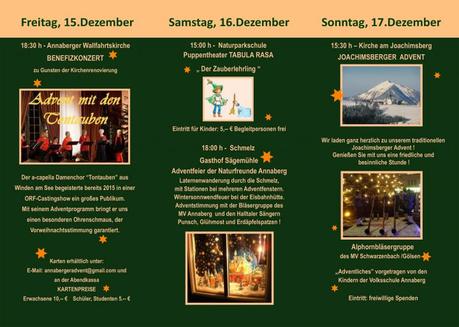 Termintipp: Advent in Annaberg | 15. – 17. Dezember 2017