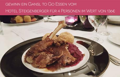 GEWINNSPIEL Gansl to go im Steigenberger Hotel Herrenhof