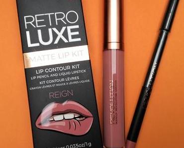 [Werbung] MakeUp Revolution Retro Luxe Matte Lip Contour Kit Reign :-)