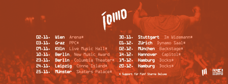 JOMO veröffentlicht Debüt-EP BILDERSTÜRMER, gemeinsame Single mit Samy Deluxe und ist Support auf der Fünf Sterne deluxe Tour // Video + full stream + Tourdaten
