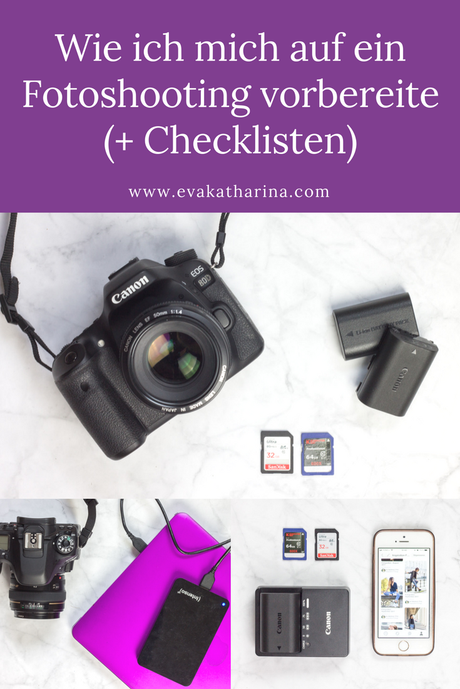 Wie ich mich auf ein Fotoshooting vorbereite (+ Checklisten)