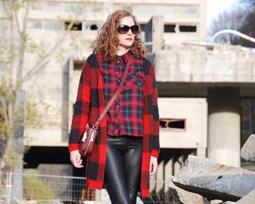 {OOTD} Red Check