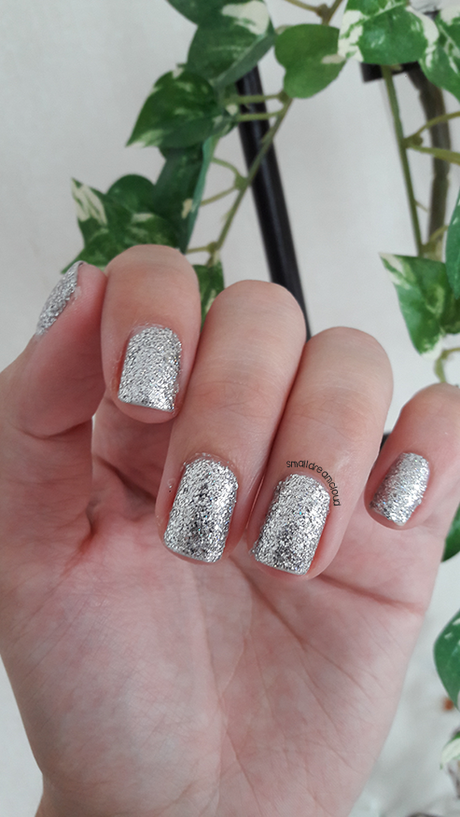 Nailmatic – Silver Glitter Nail Polish Mia