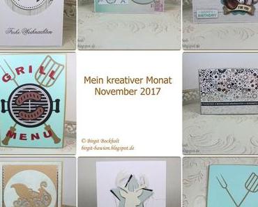 Mein kreativer Monat - November 2017