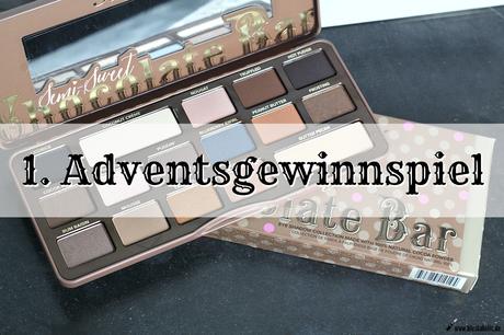 |Liebster Blogger Advent| Gewinnspiel Too Faced Semi-Sweet Chocolate Bar Palette & mein Festive Look I