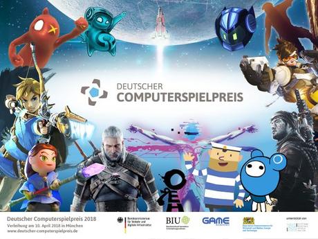 Deutscher Computerspielpreis 2018 startet Einreichungsphase