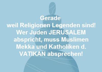 Herr Präsident, verlegen sie die Botschaft nach Jerusalem!