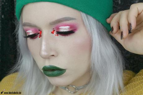 |Bloggin' around the Christmastree| Gewinnspiel ColourPop Palette / Liquid Lipstick Set & mein Festive Look II
