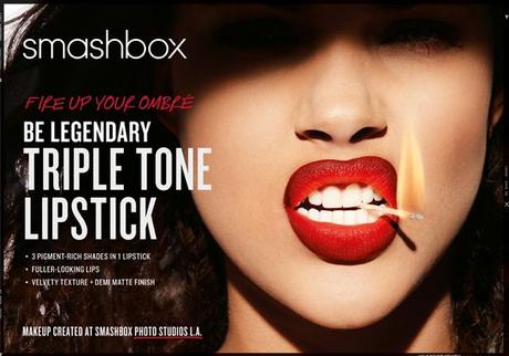 smashbox Be Legendary Triple Tone Lipstick