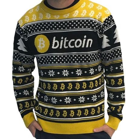 Bitcoin, Ethereum, Litecoin, Monero, NEO – Weihnachtspullover für Fans von Kryptowährungen