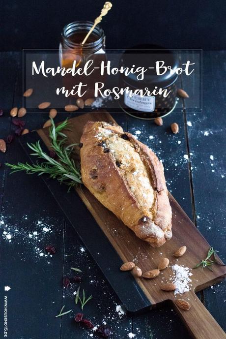 Mandel-Honig-Brot mit Rosmarin