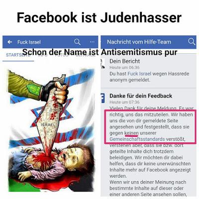 Facebook unterstützt Judenhasser