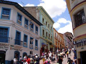 Straßen Quitos