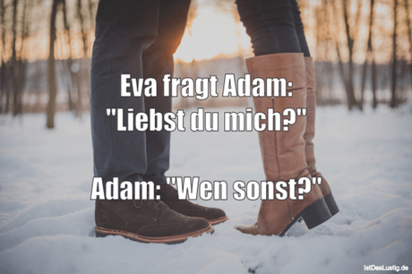 fragt Adam: 