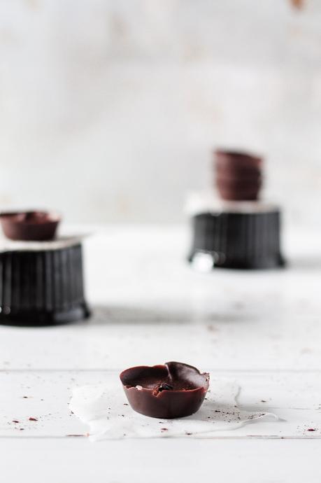 Schokoladen-Erdnussbutter-Cups