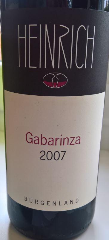 Heinrich – Gabarinza 2007 – Rotwein verkostet