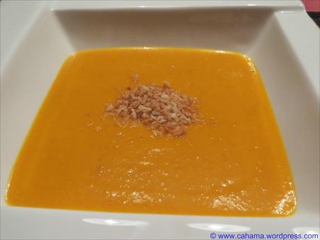 Papaya-Kürbis-Suppe