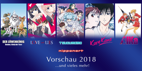 Neue Anime-Titel von Nipponart für 2018