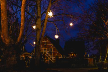 Wunderschön, weihnachtliches Steinkirchen im Alten Land