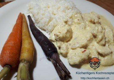 Hennys in Gauncelye – Huhn in Knoblauch-Cremesauce (England, 1425)
