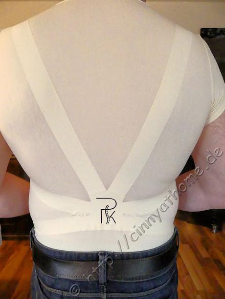 Mit dem Percko Unterhemd wird der Rücken unterstützt #Kleidung #Schmerzen #Haltung