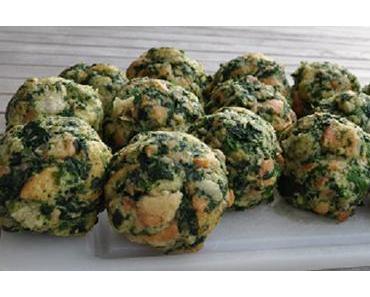 Resteverwertung: Spinatknödel